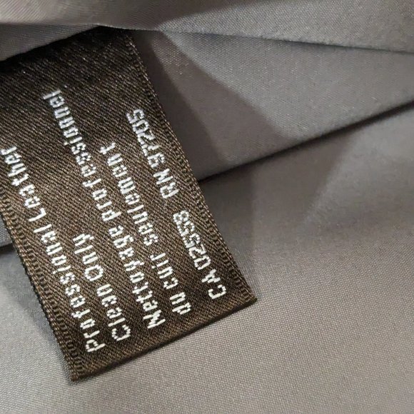 Danier Leather Jacket Zip Up Pewter Gray NWT Size XL - Picture 15 of 16